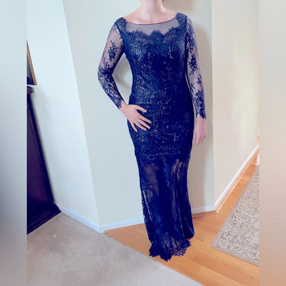 Marchesa Notte Floor Length Gown